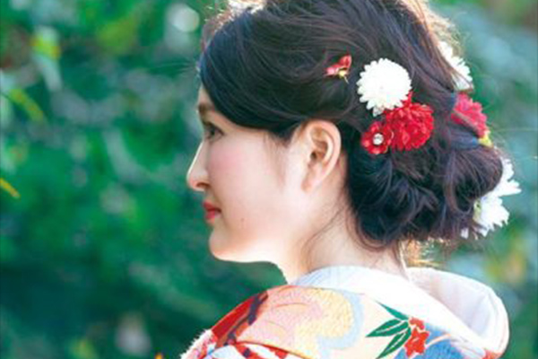神前式 和装結婚式の髪型 日本の結婚式