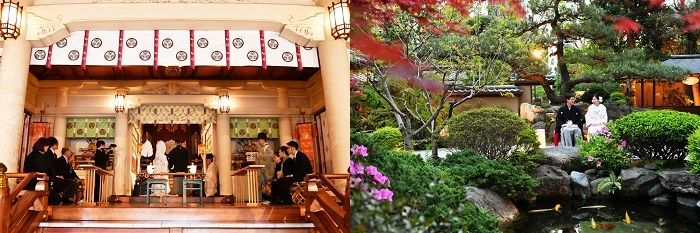 芝東照宮挙式+東京芝とうふ屋うかい