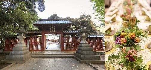 金王八幡宮挙式+ラッセンブリ広尾
