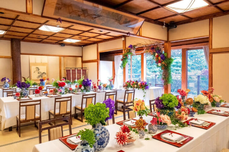 つきじ治作 平日の開催を検討の方へ 60名様向けプラン 日本の結婚式