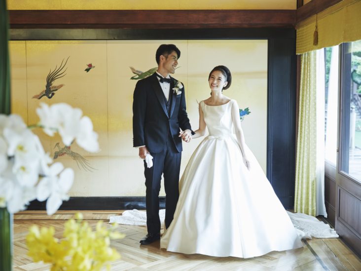 明治神宮で神前式 和の結婚式 日本の結婚式