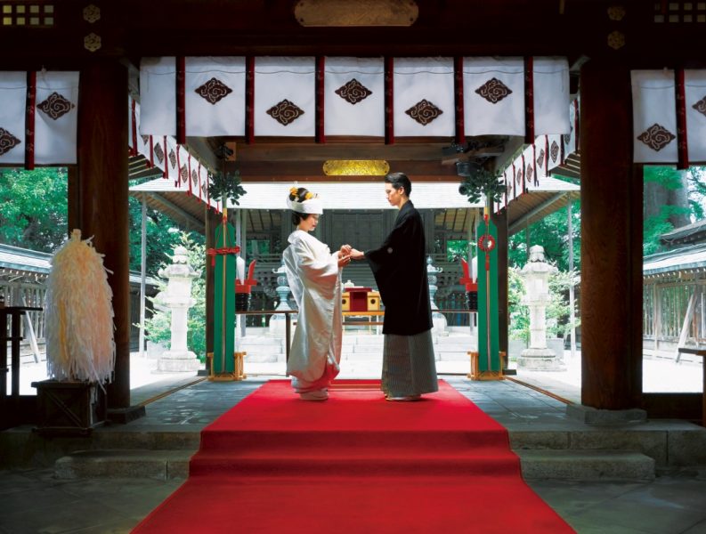 縁結びの神社として全国からも多くの参拝者が訪れる川越氷川神社