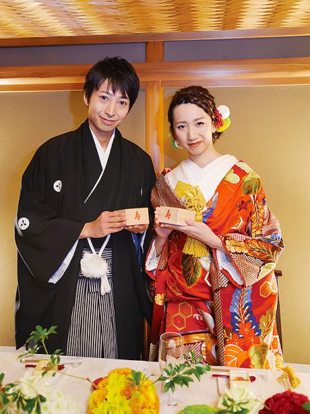 白鳥庭園 The Shugen 酒升乾杯 の写真 日本の結婚式