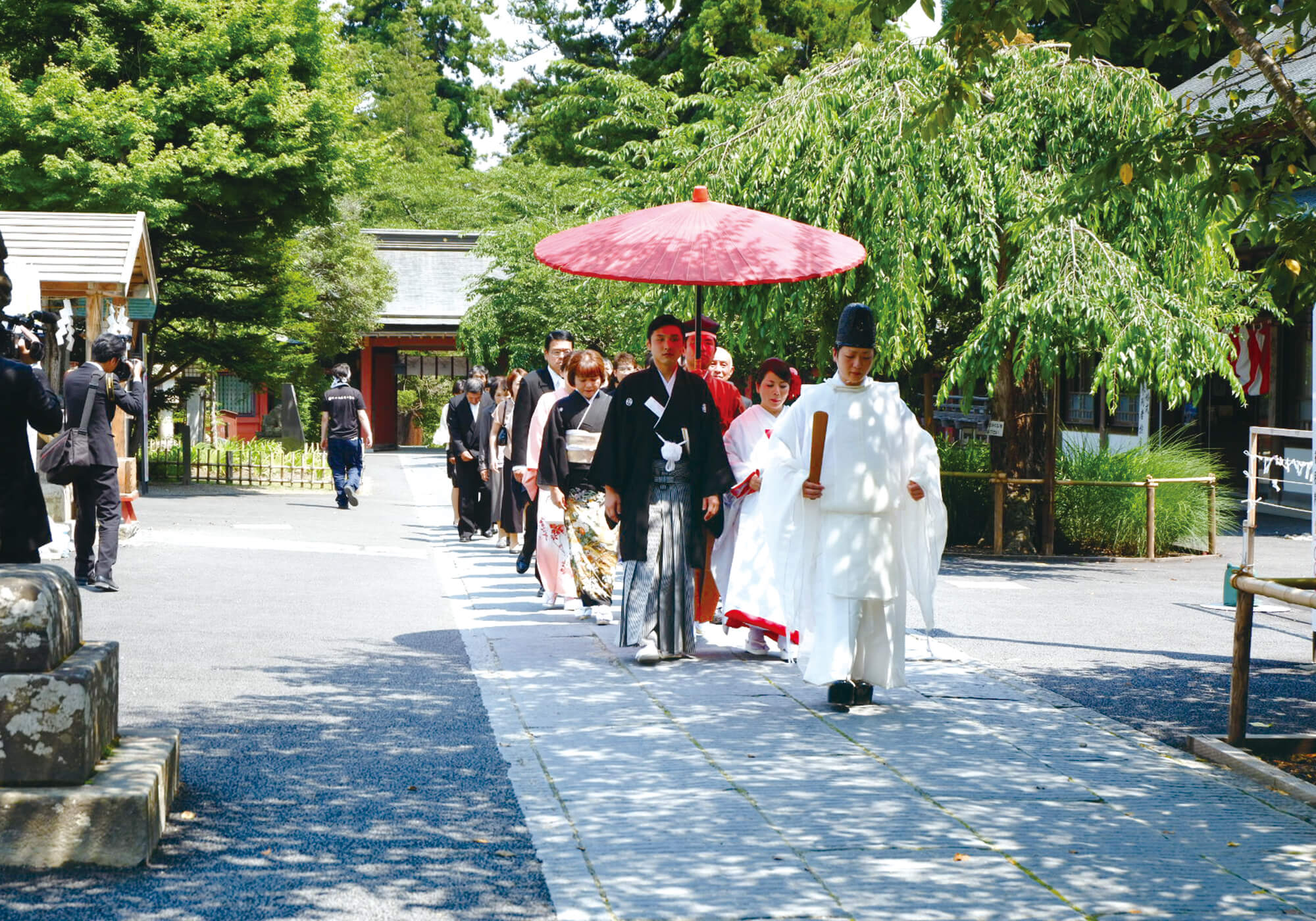 陸奥国一宮 鹽竈神社で神前式 和の結婚式 日本の結婚式