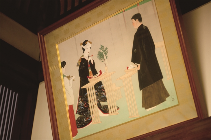 宮中の御婚儀に基づいて神前結婚式を創始した神社　東京大神宮