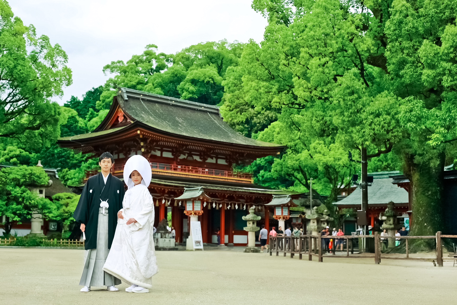 神話婚 福岡で神前式 神社結婚式 日本の結婚式