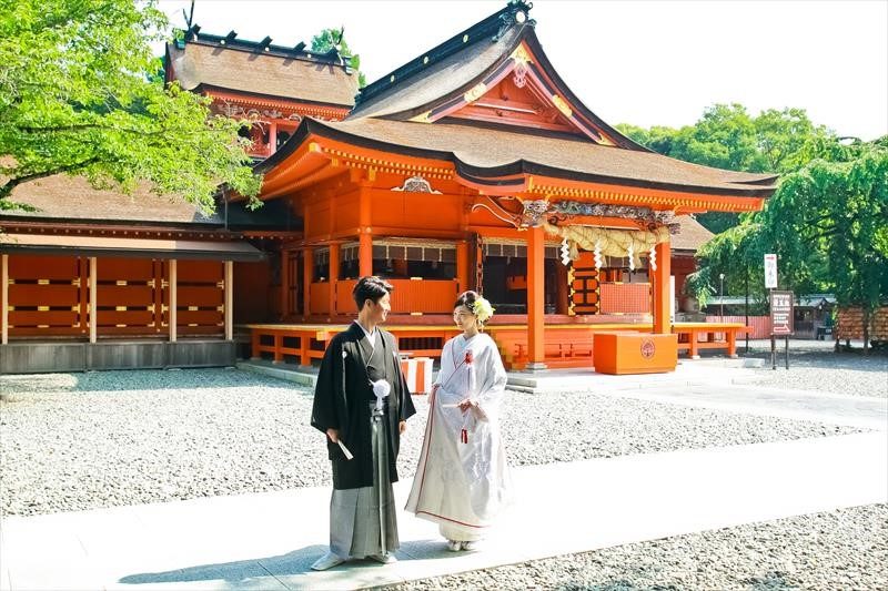 豊かな自然と歴史に彩られる静岡の神社で挙式