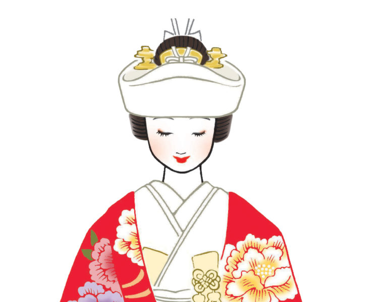 和装レクチャ―】 伝統の日本髪「文金高島田」とかつら | 日本の結婚式