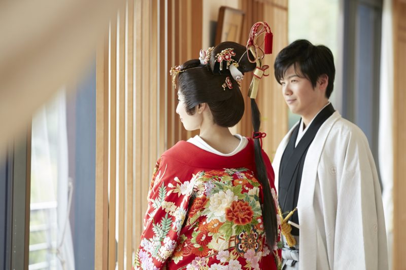 和装ヘアスタイル 日本の結婚式