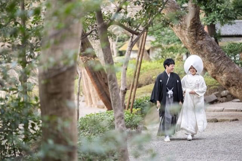 お花見をテーマに郷土料理や地酒で おもてなしした春の祝宴 日本の結婚式