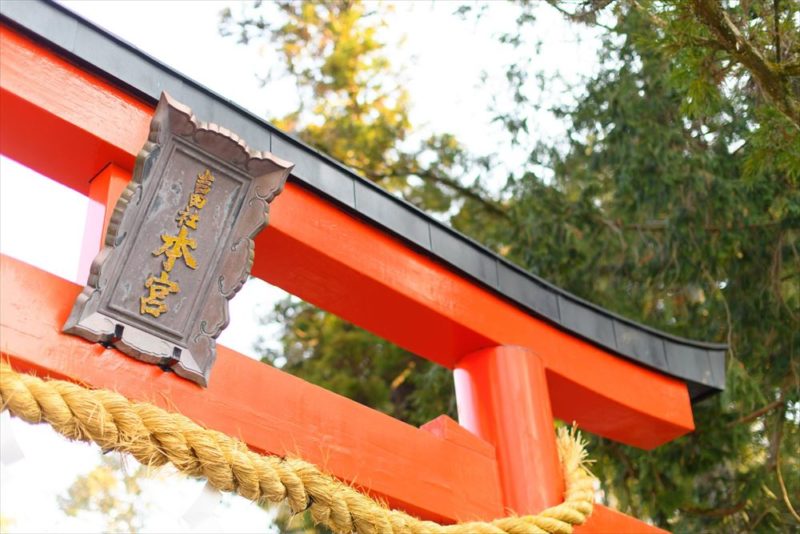 京都の北東に位置する吉田山に創建された「吉田神社」は、鮮やかな朱色の社殿が印象的な格式高い社。
本殿には夫婦神の御祭神も祀られて、良縁・夫婦和合の神として特別の信仰をあつめています。
ふたりがこの神社を選んだ理由は、京都の神社の中でも比較的に観光客が多くなく、
静かで落ち着いたプライベート感のある雰囲気が気に入ったそう。
