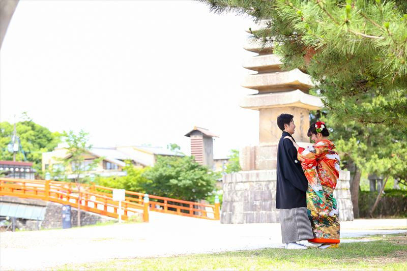 三々九度 おすすめの 京都 ロケーションフォト 日本の結婚式