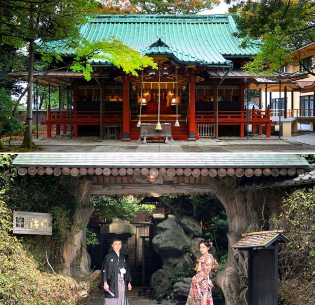 style.3 神社 + 料亭・レストラン