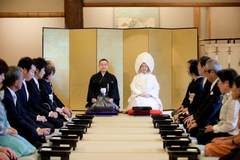 料亭での結婚式 日本の結婚式