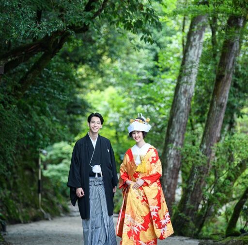 〈 前撮り フォトウエディング 〉 上賀茂神社ロケーションプラン　