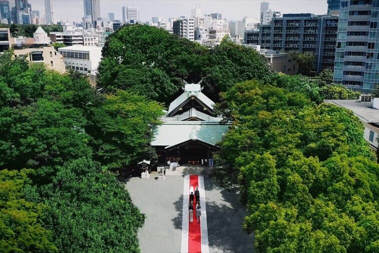 ＜国際カップル必見＞年間実績100組以上！庭園×神社婚プラン