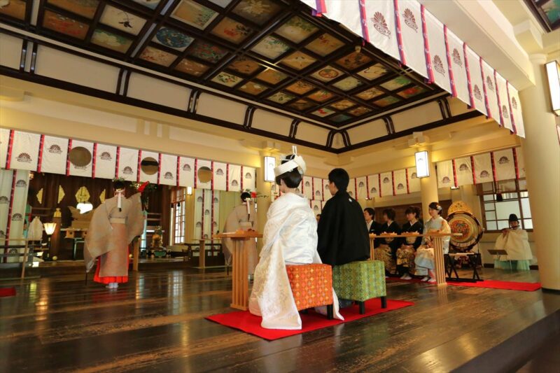 湊川神社 楠公会館　巫女舞（豊栄）