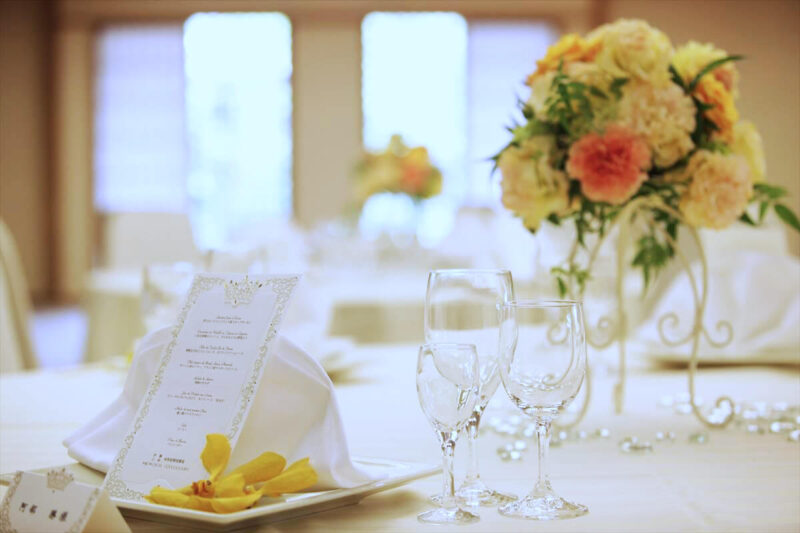 湊川神社 楠公会館 披露宴会場
