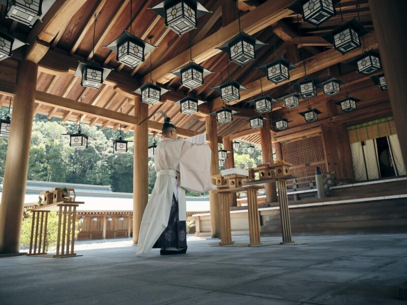 橿原神宮養正殿