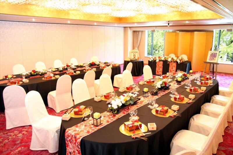 湊川神社 楠公会館 披露宴会場