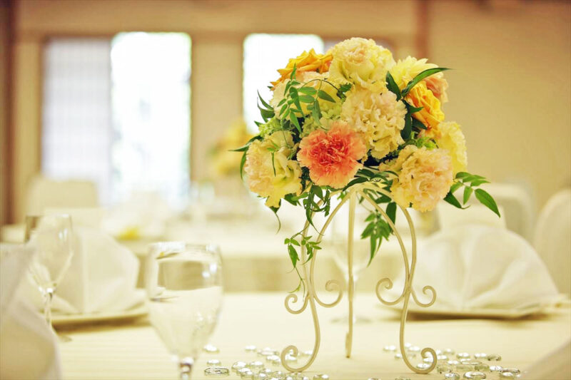 湊川神社 楠公会館 披露宴会場