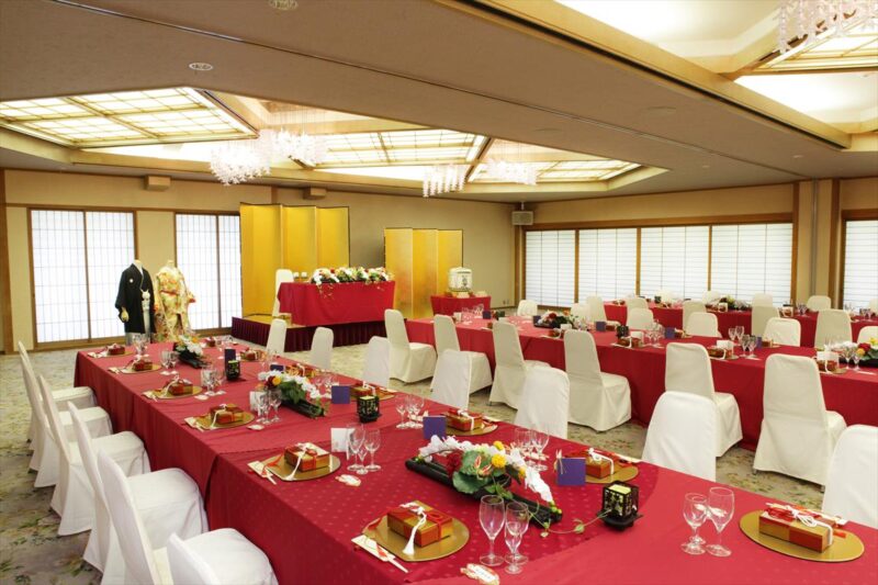 湊川神社 楠公会館 披露宴会場