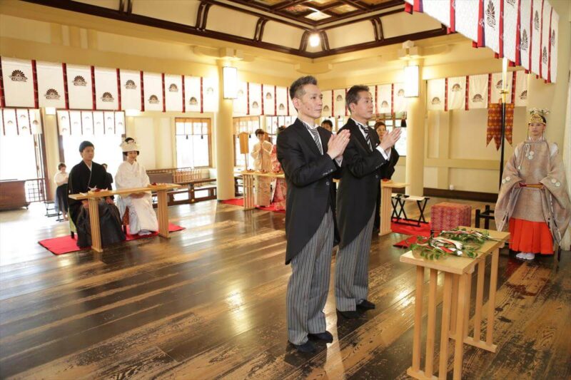 湊川神社 楠公会館　代表玉串