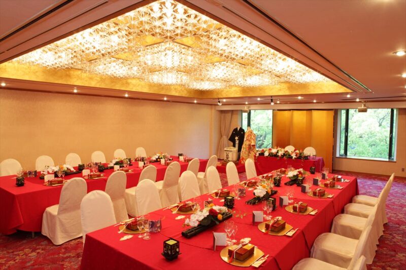 湊川神社 楠公会館 披露宴会場