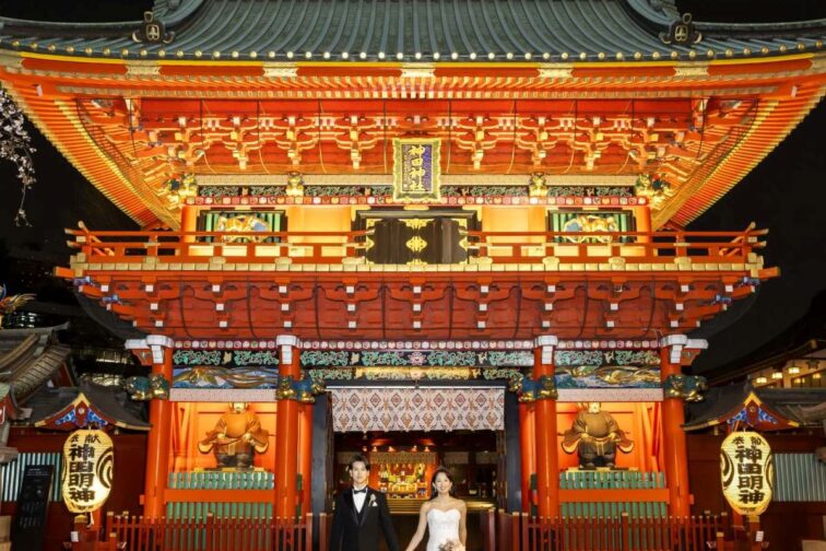 【フォトウエディング】神社での撮影＋和装＋ヘアメイク＋50カットデータ付き（31万円優待）