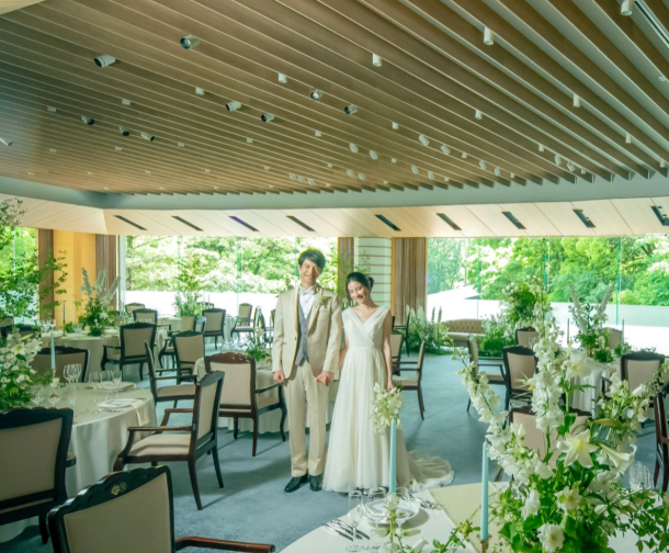 〈26年3月～5月〉 森のバンケット”欅(KEYAKI)”限定 春婚プラン（40名～110名）