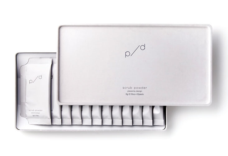④p/d スクラブパウダー 12包（各3g）計36g ￥6,600