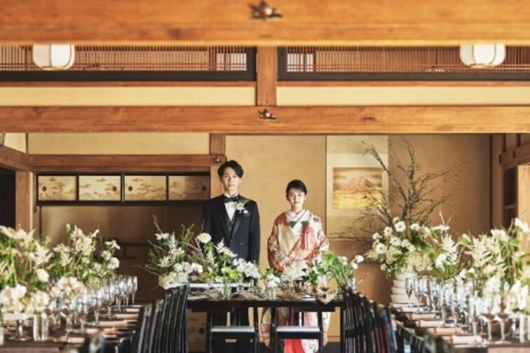 〈26年9月～11月〉東京都選定歴史的建造物”桃林荘” 限定 秋婚プラン（30名～50名）