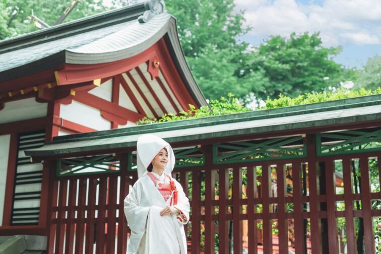 ＼新緑の季節に／和装１点　境内ロケフォトプラン
