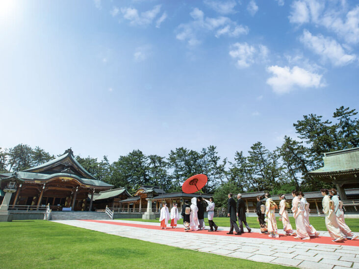 新潟縣護國神社・迎賓館TOKIWAで紡ぐ神社婚