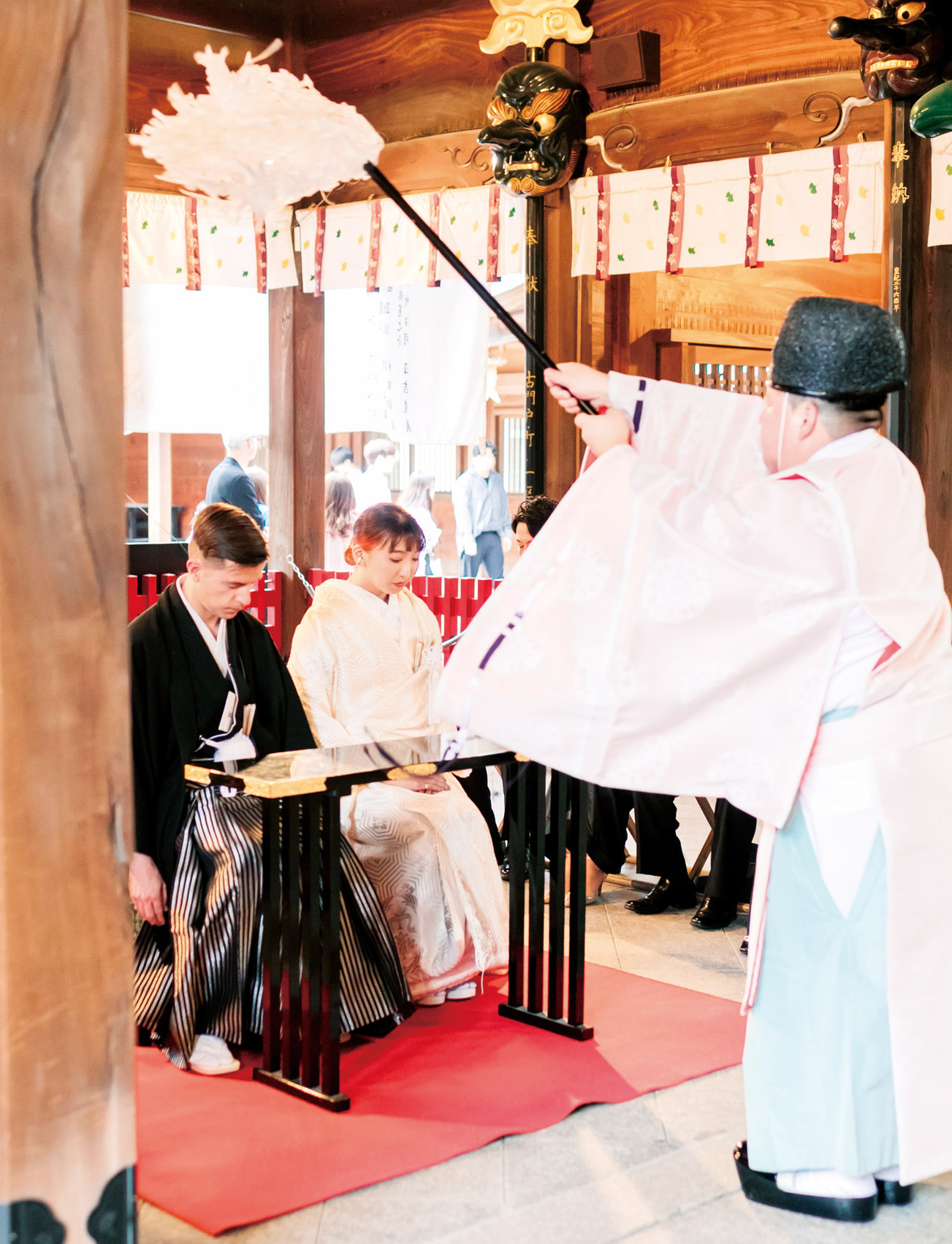 櫛田神社での結婚式