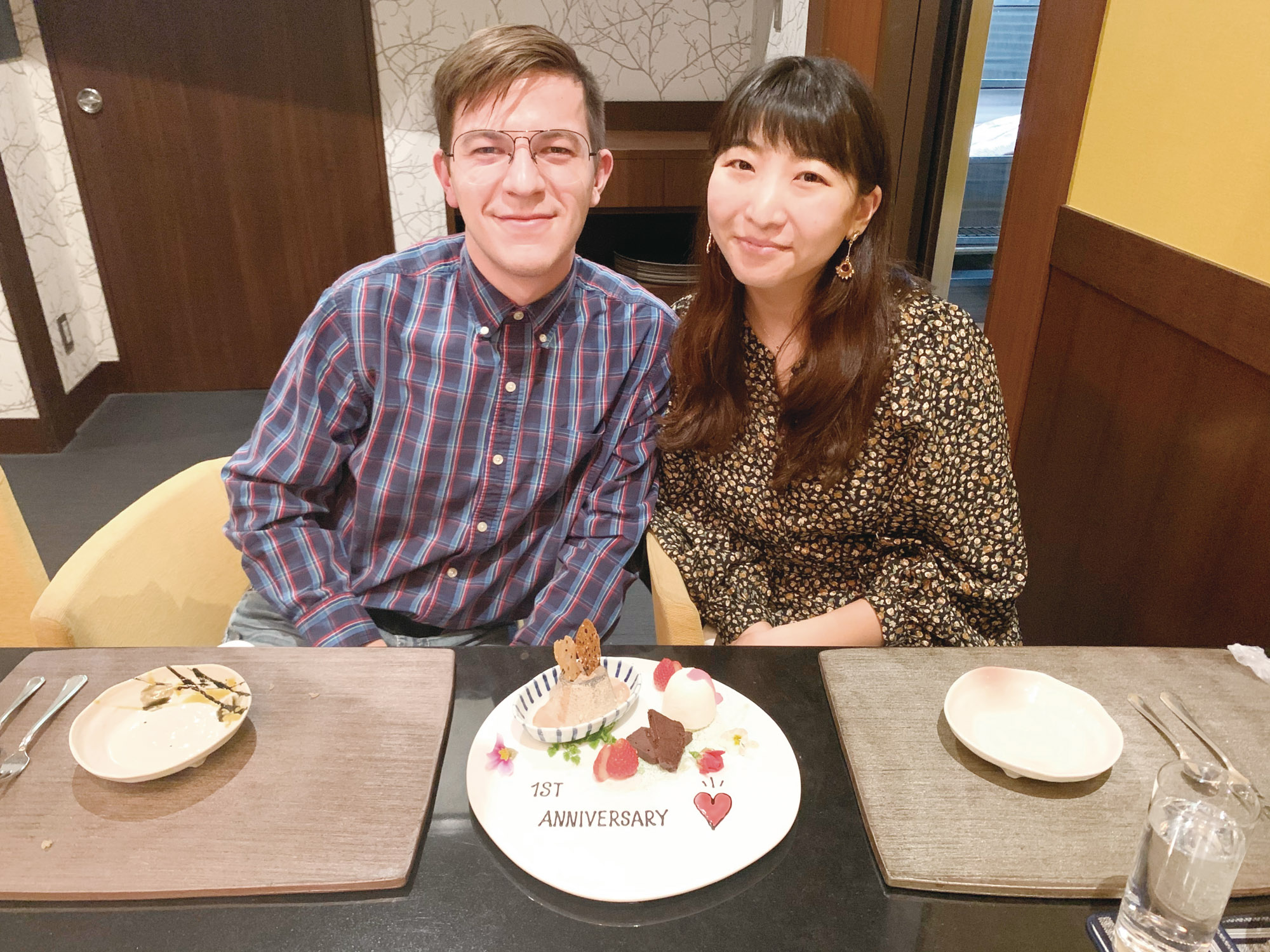 アレックスさん × 莉加子さん／福岡に留学・交際へ