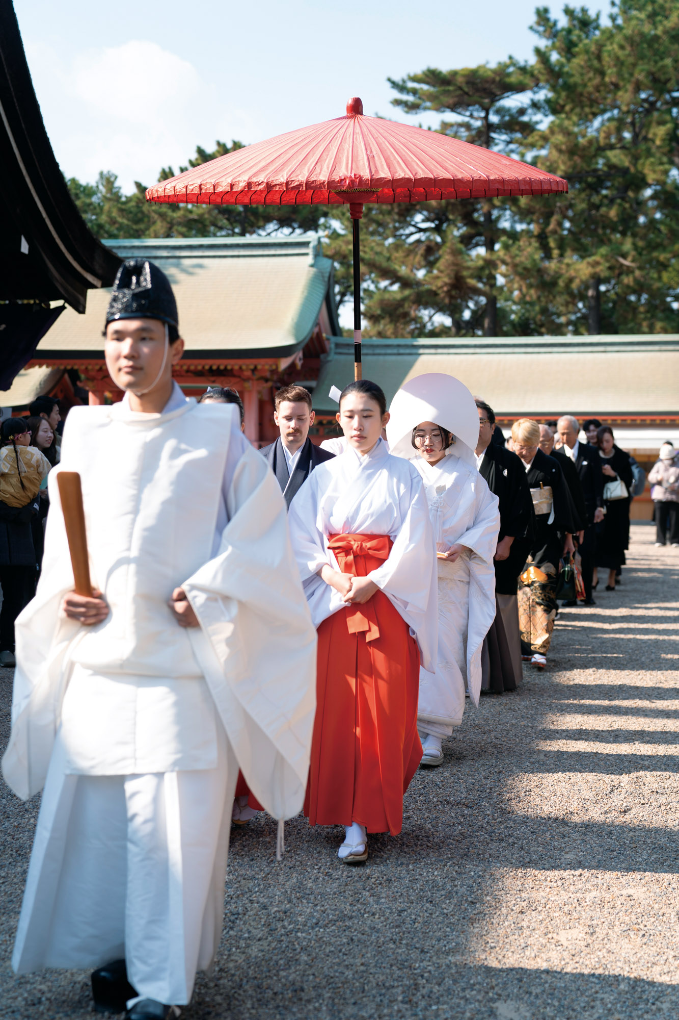 住吉大社での結婚式