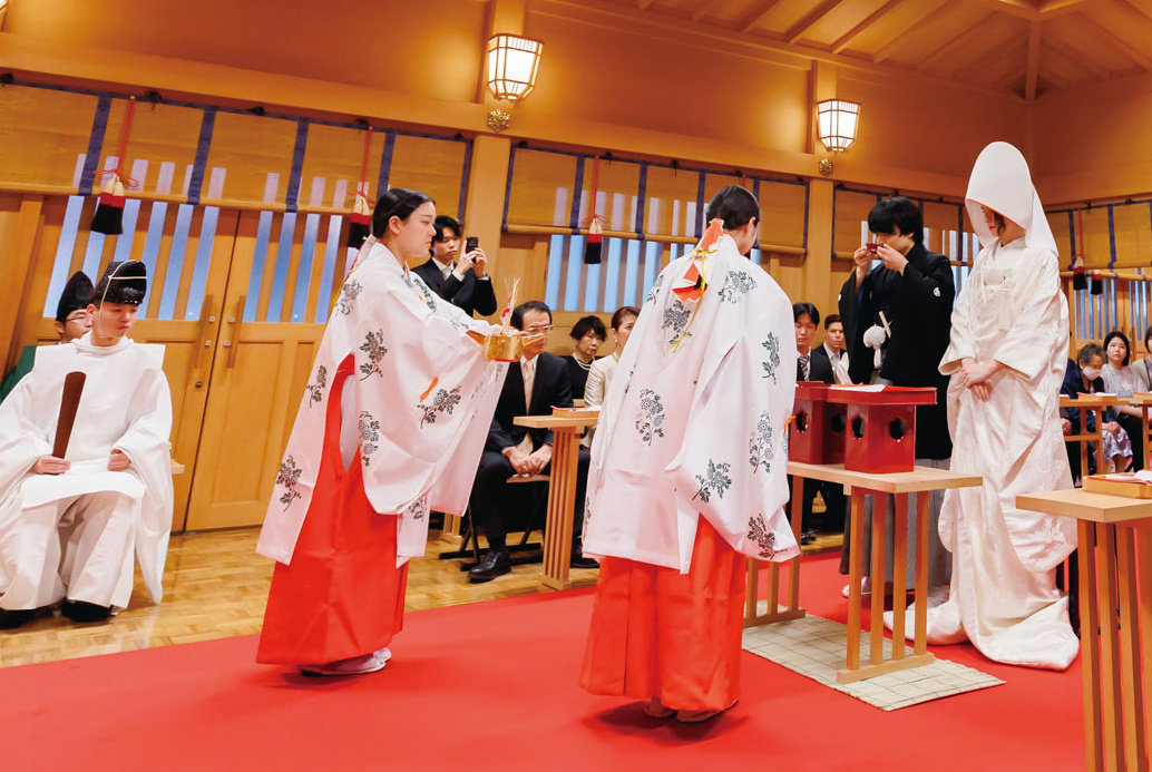 神前式の様子