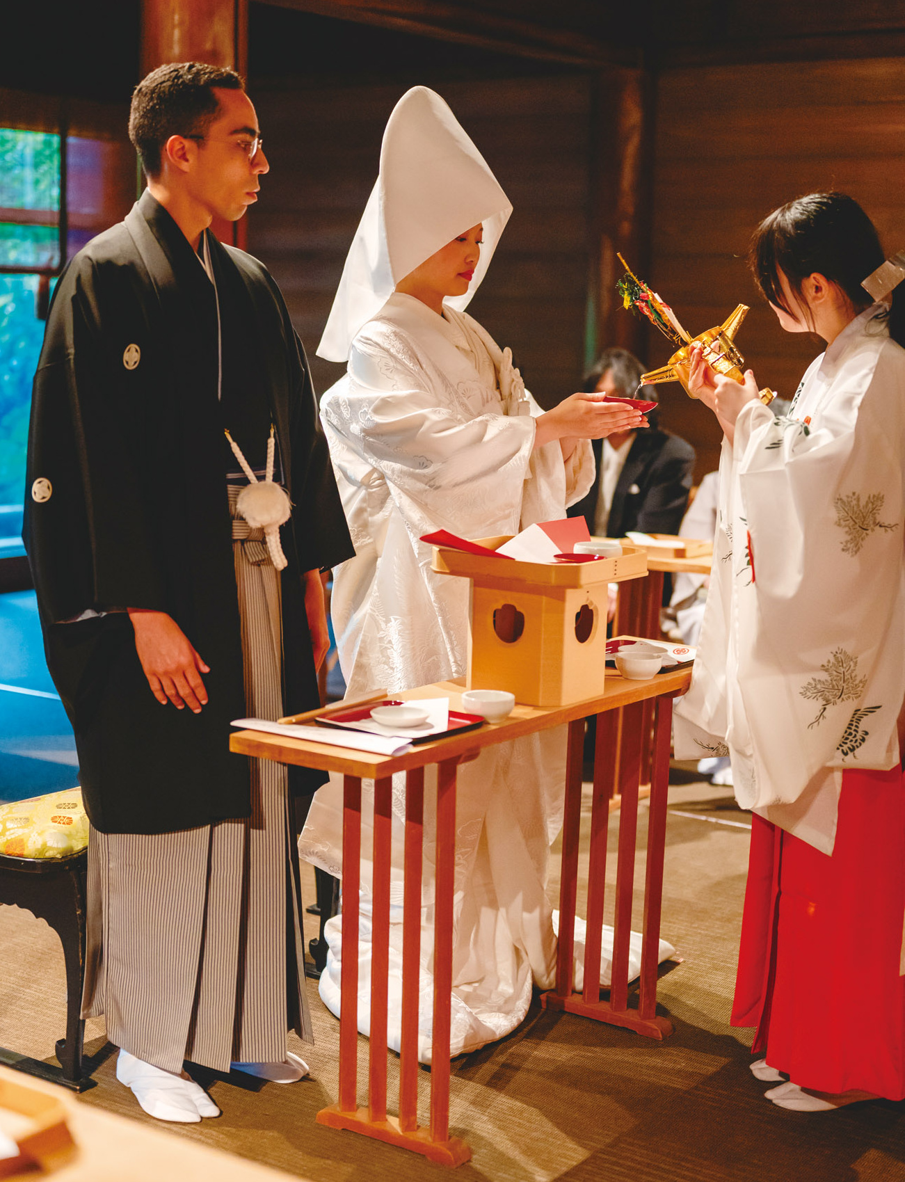 報徳二宮神社での結婚式